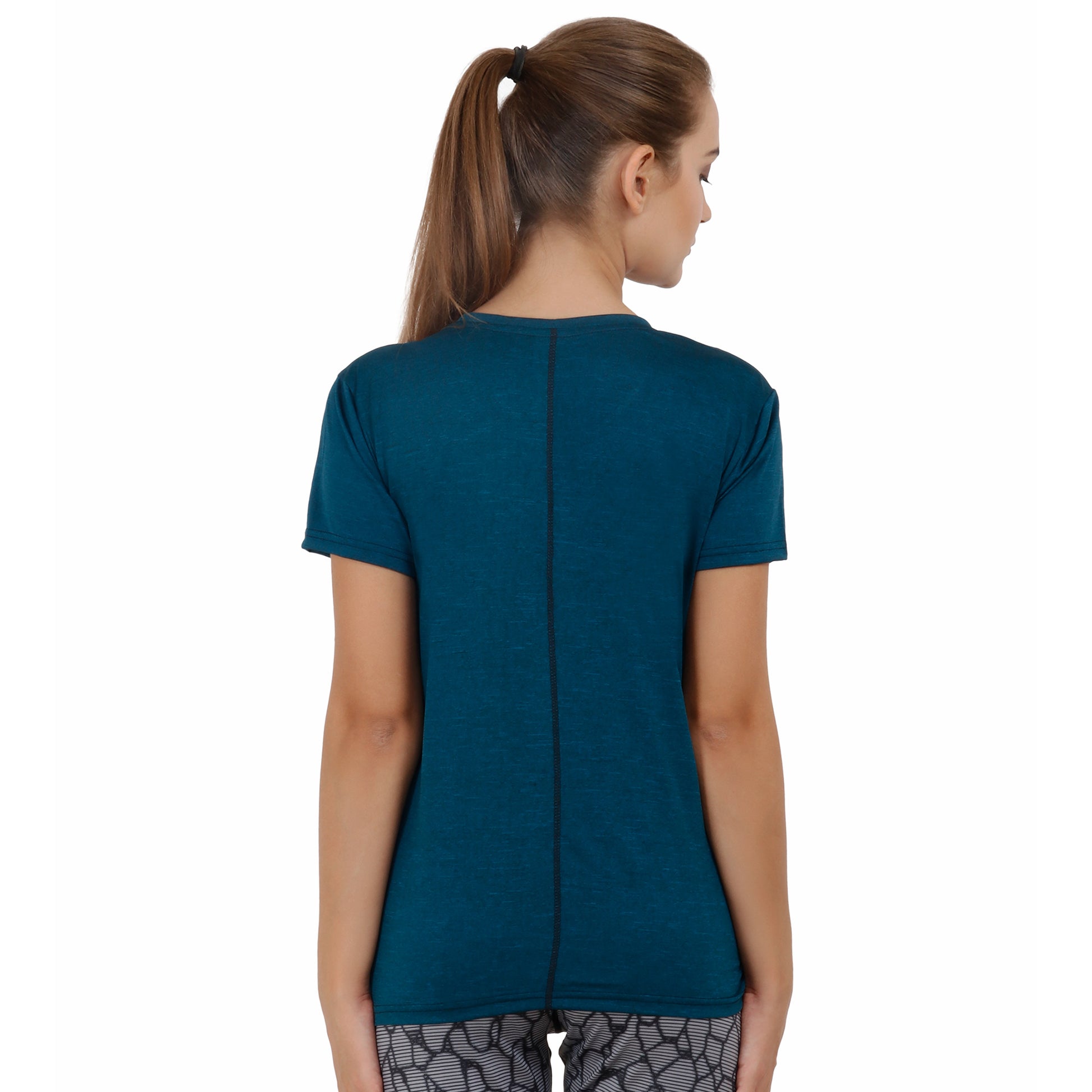Womens Ray Tshirt (Green) Loose Fit - skulptz