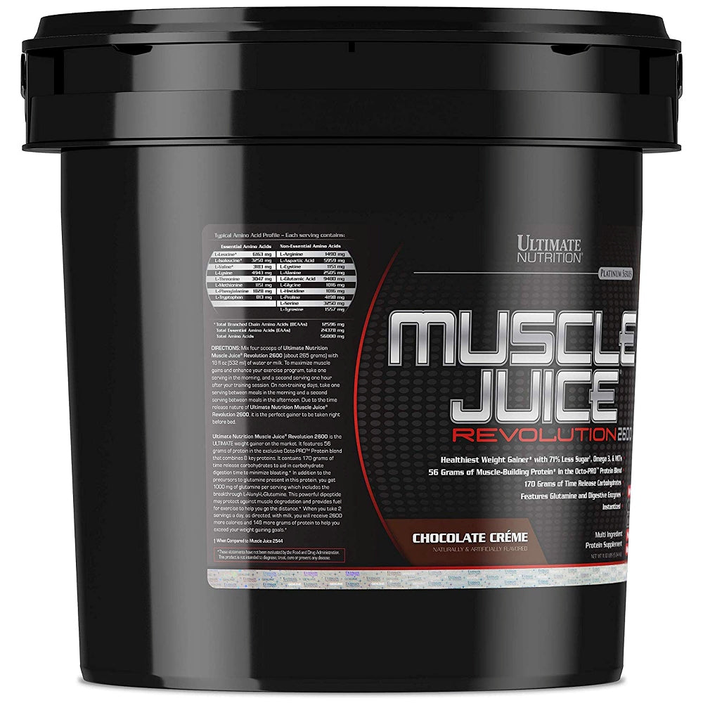 Ultimate Nutrition Muscle Juice Revolution 2600 11 lb - skulptz