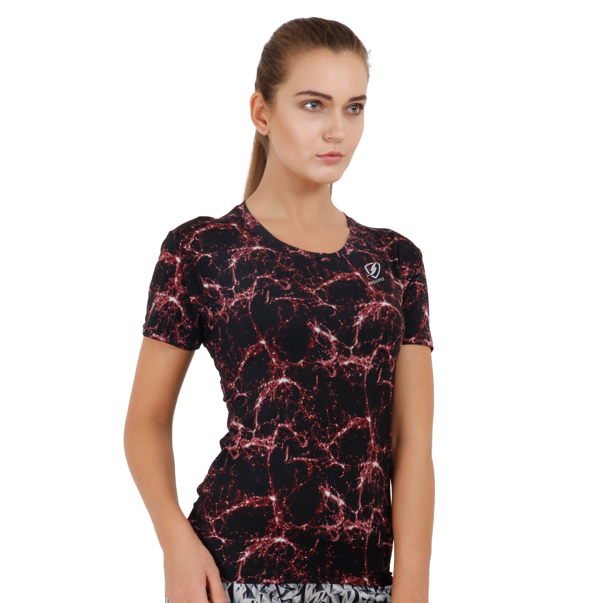 Womens Gene Tshirt (Pink) Loose Fit - skulptz