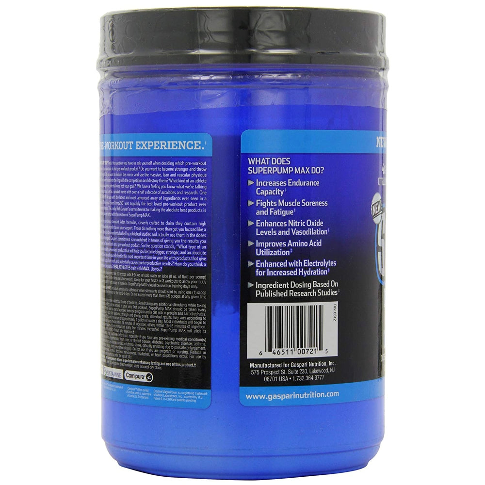 Gaspari Nutrition Super Pump MAX - skulptz