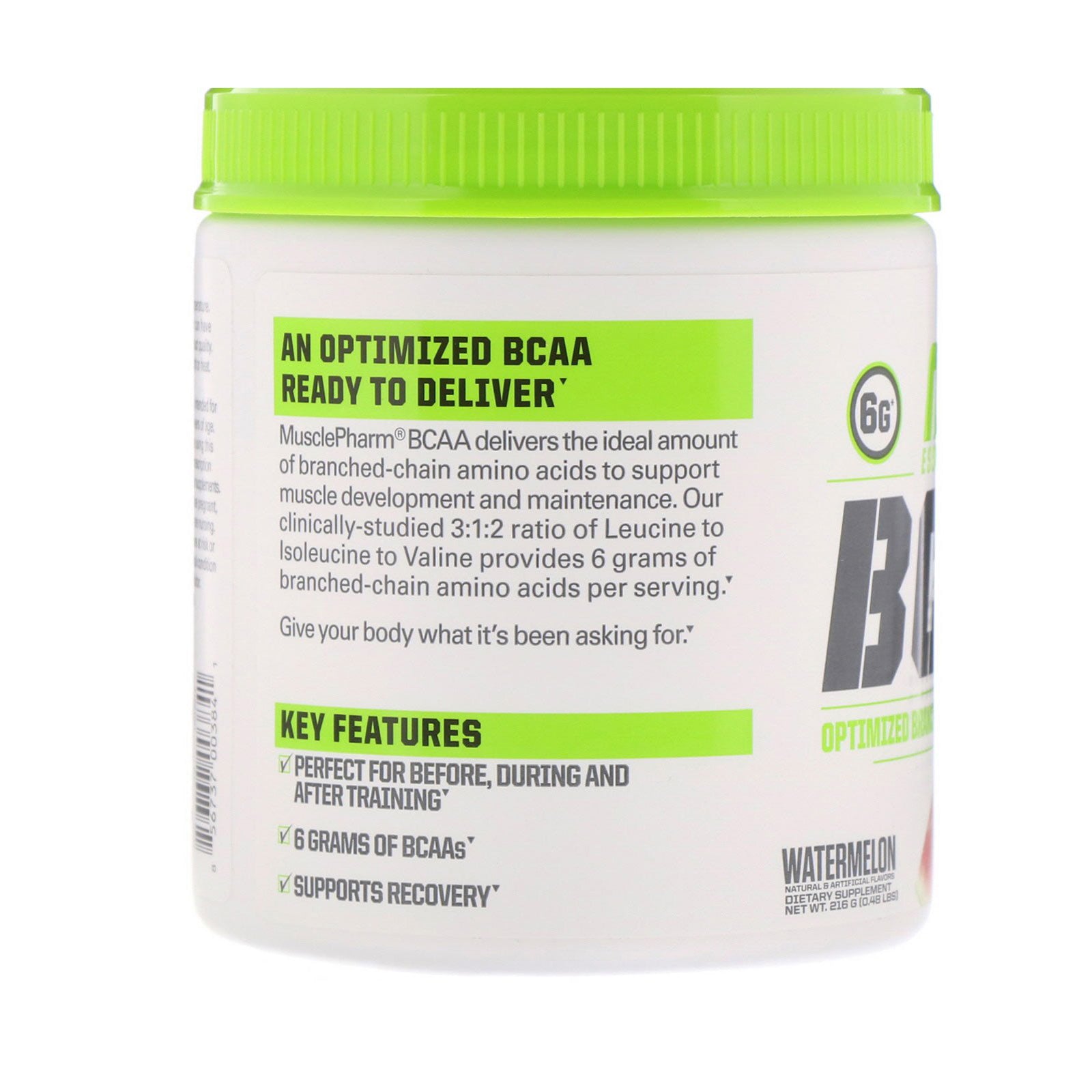 MusclePharm BCAA Essentials 30 servings - skulptz