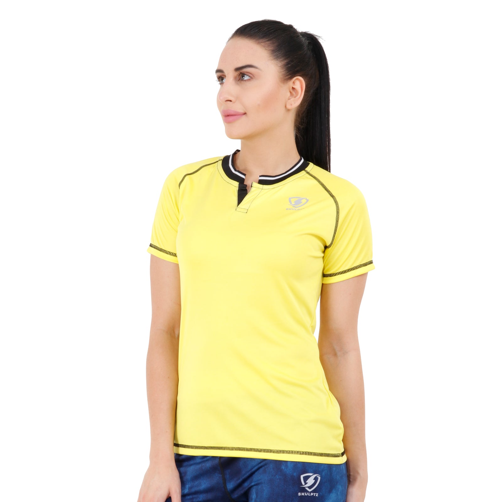 Womens Prime Tshirt (Yellow) - skulptz