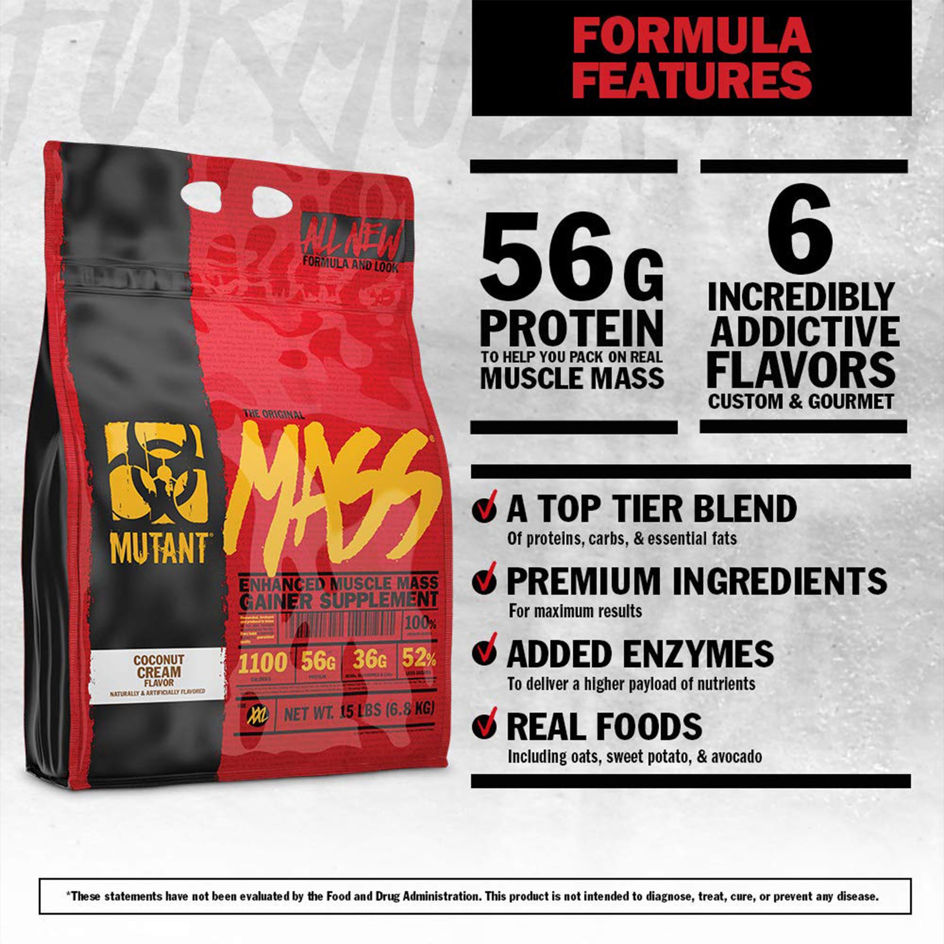 Mutant Muscle Mass Gainer 5 lb - skulptz