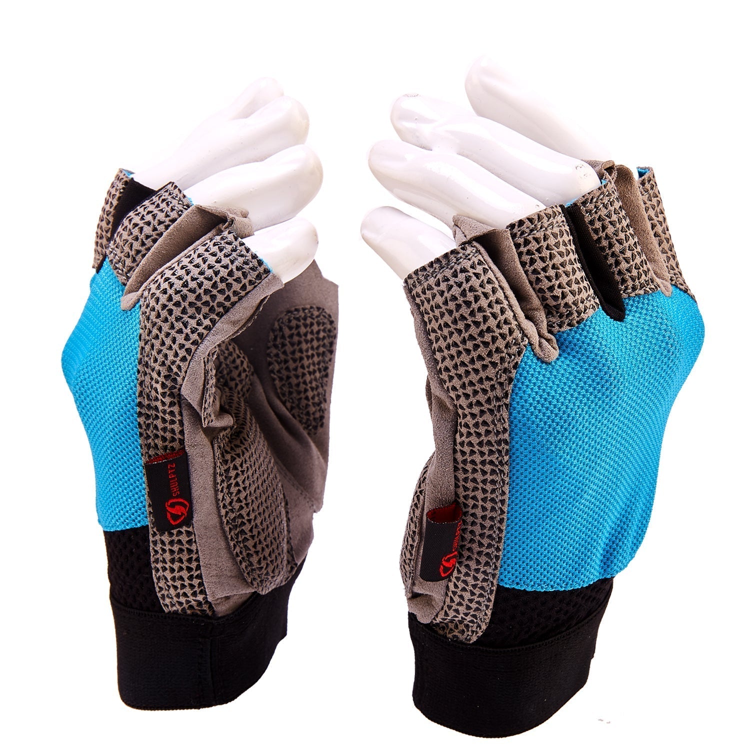 Razor Series Gloves Blue - skulptz