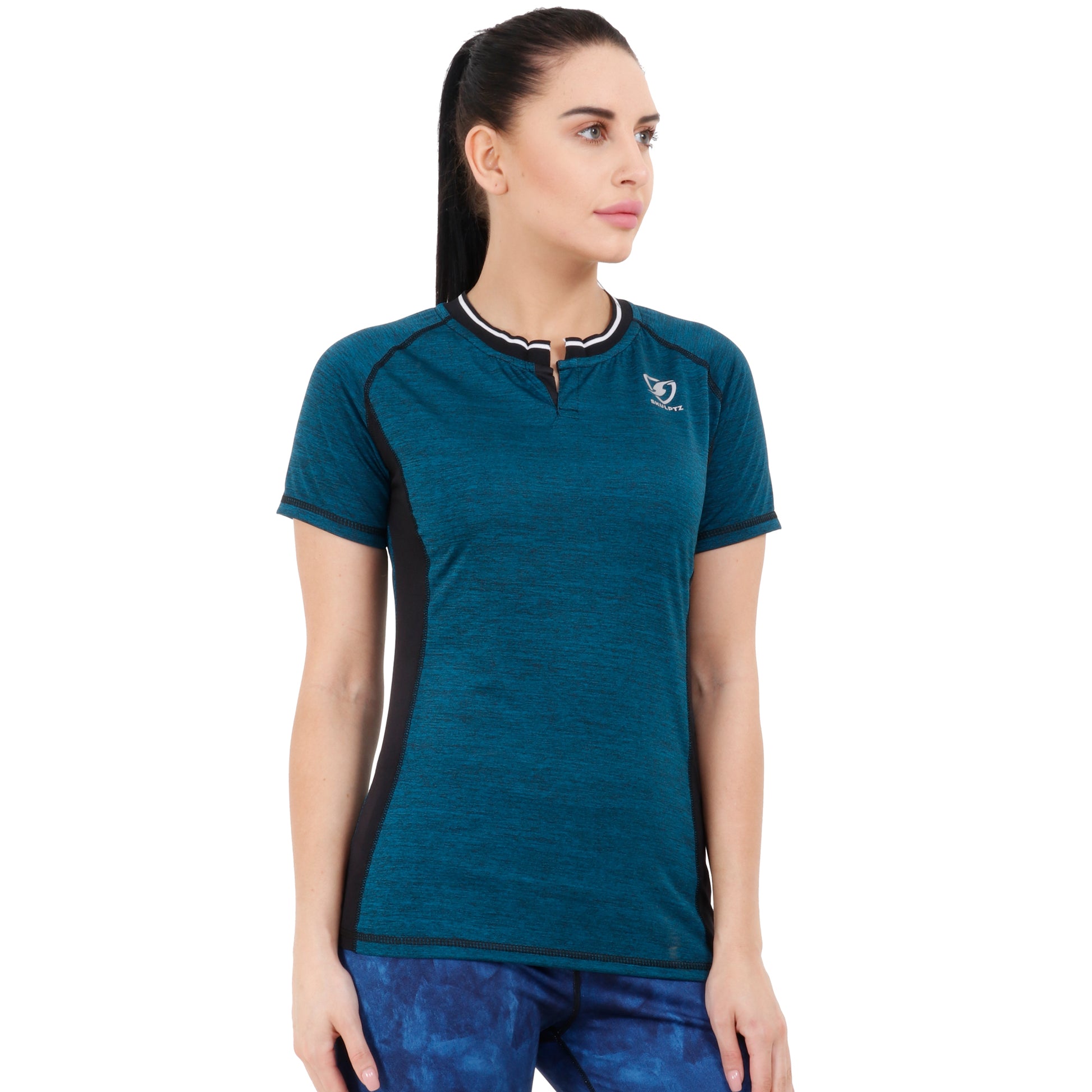Womens Invincible Tshirt (Green) - skulptz