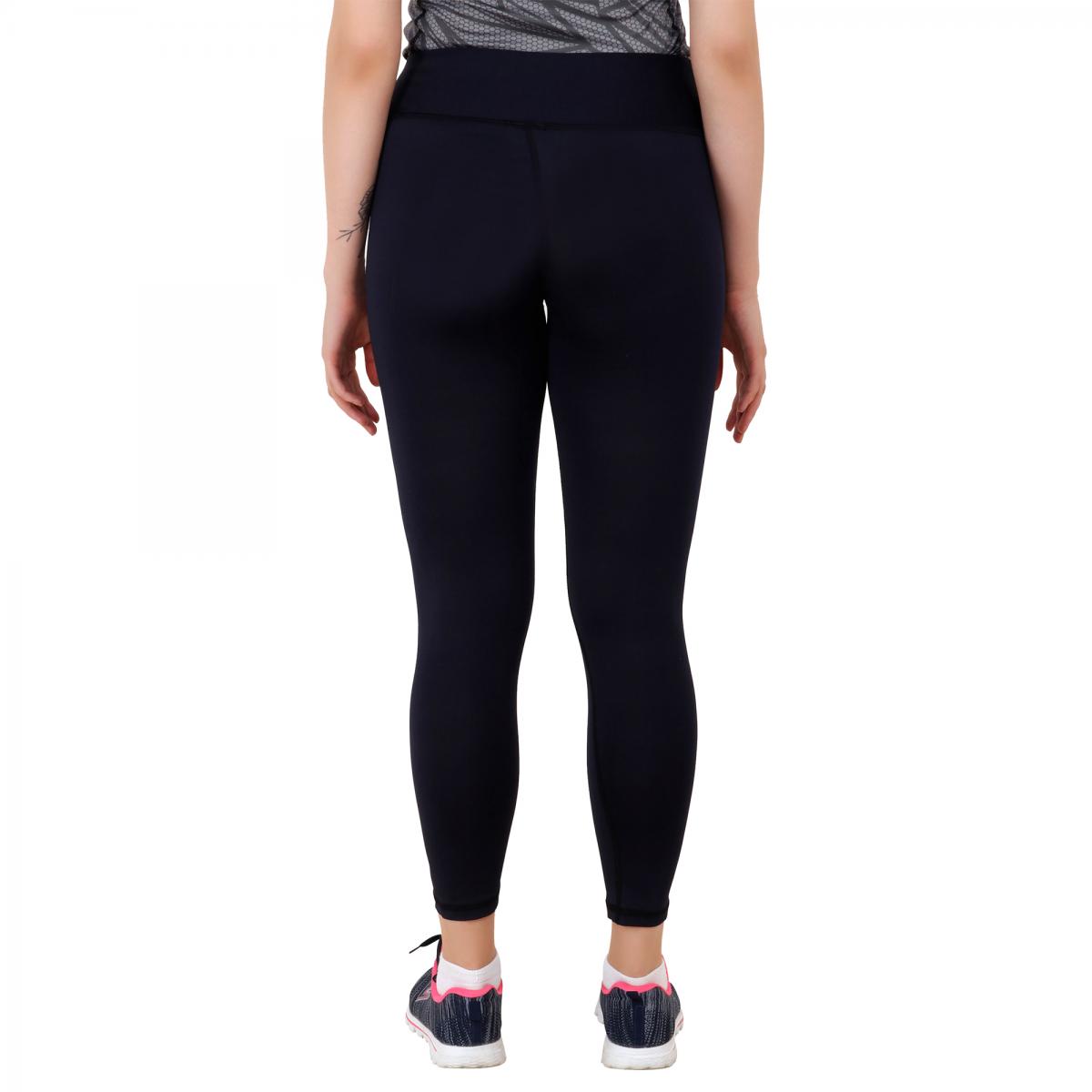 Womens Basic Tights Navy - skulptz