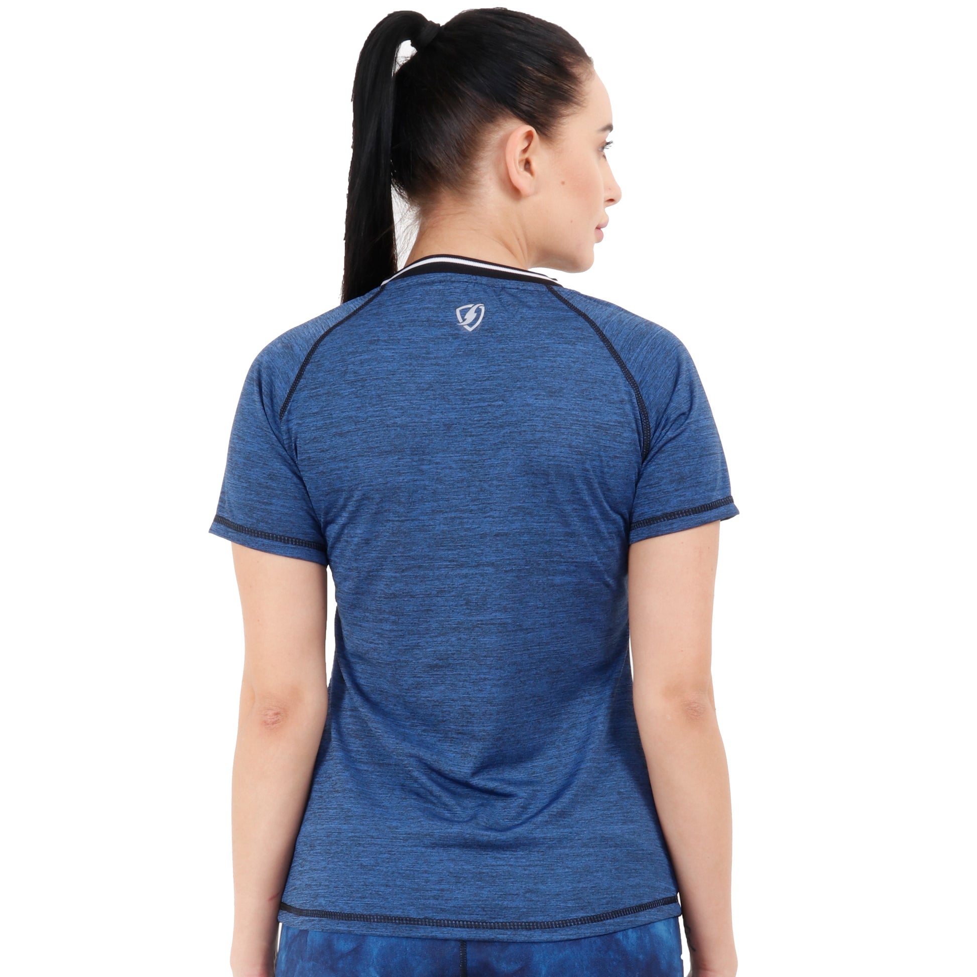 Womens Invincible Tshirt (Blue) - skulptz