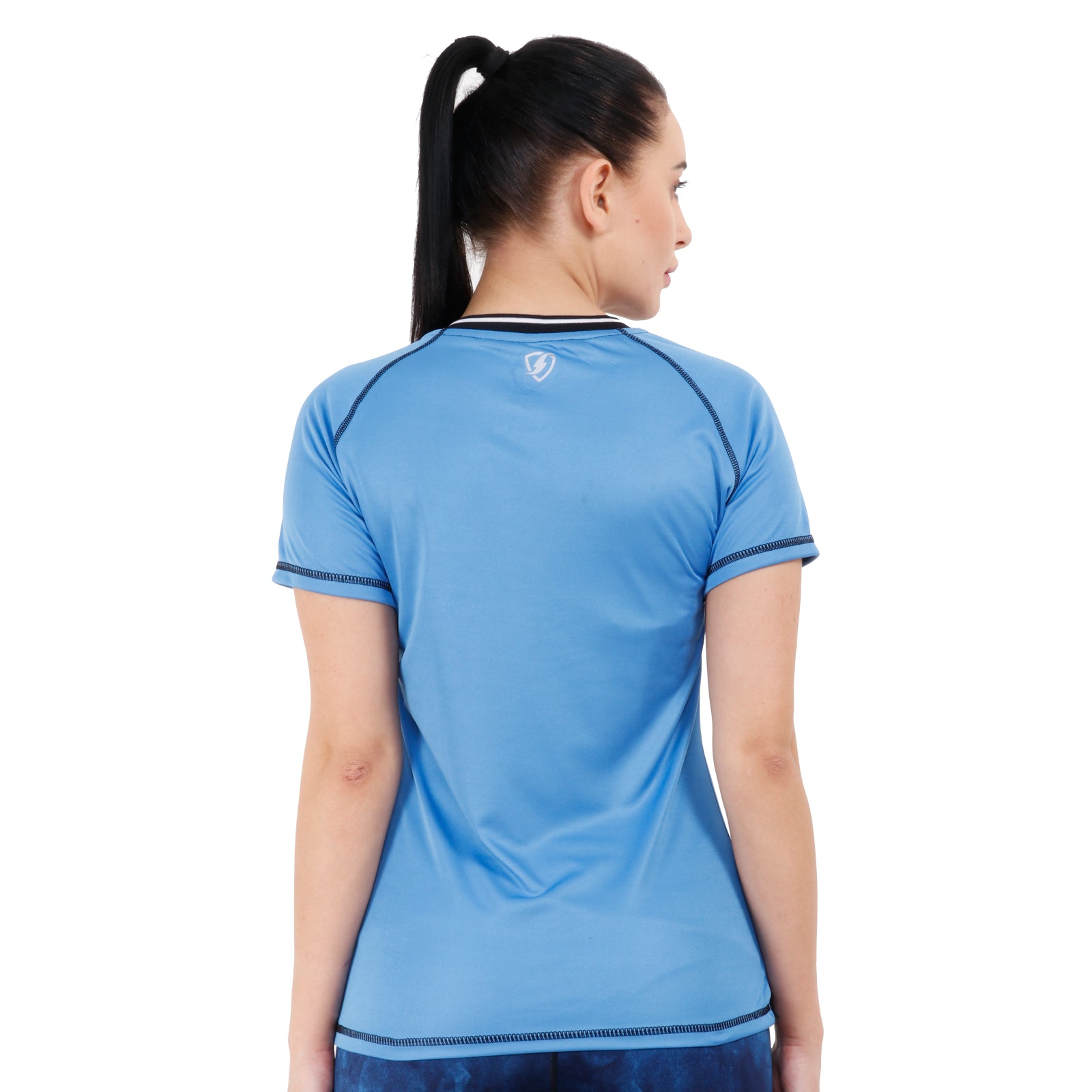 Womens Prime Tshirt (Blue) - skulptz