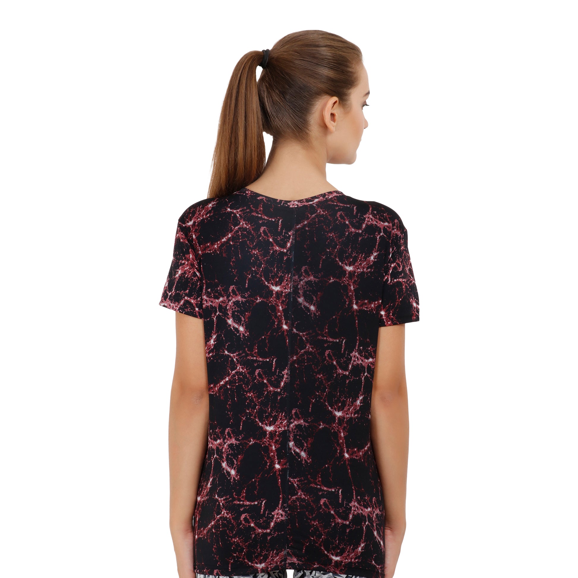 Womens Gene Tshirt (Pink) Loose Fit - skulptz