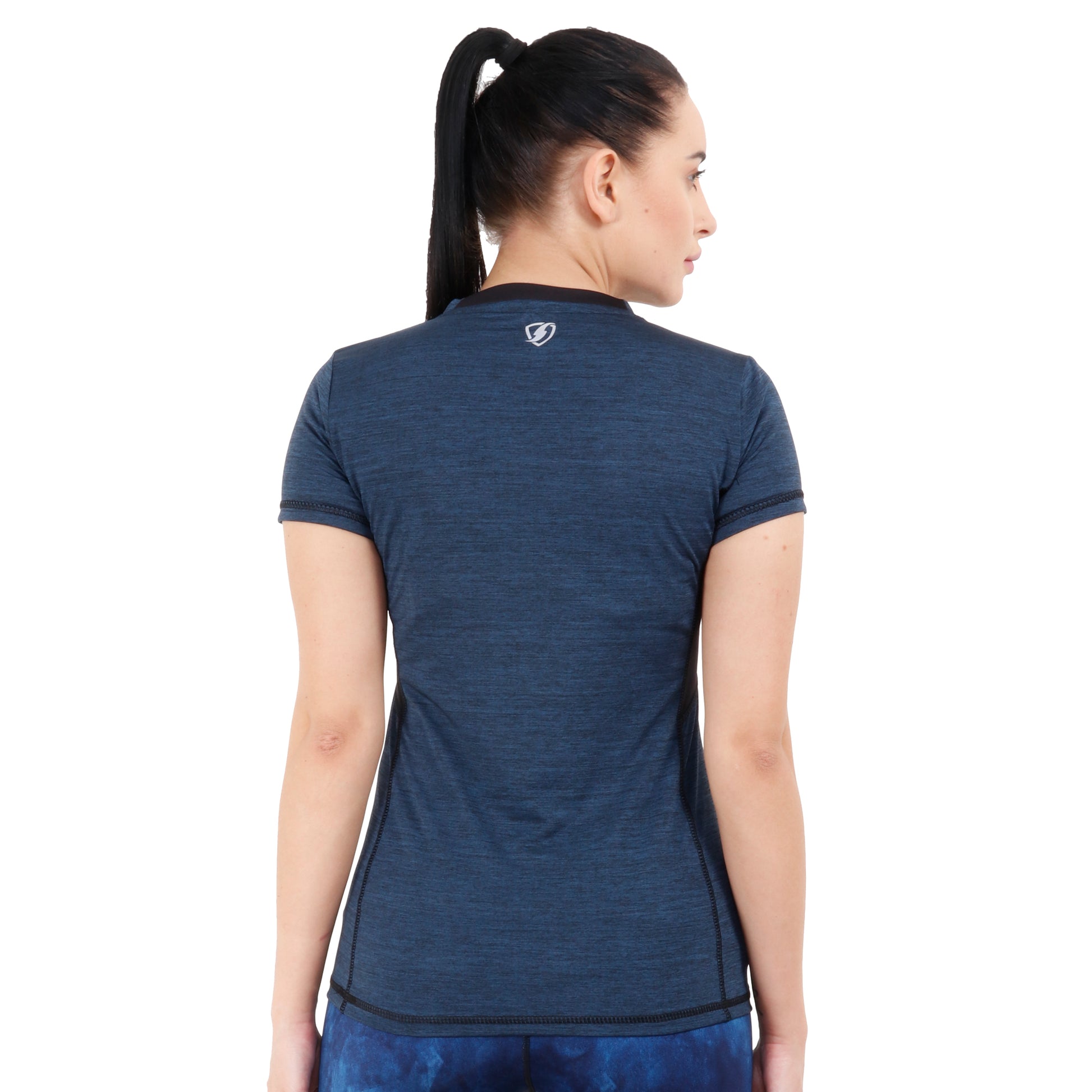 Womens Explore Tshirt (Dark Blue) - skulptz