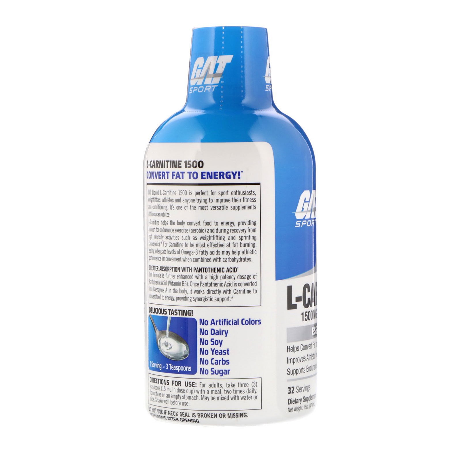 GAT L-Carnitine Liquid - skulptz