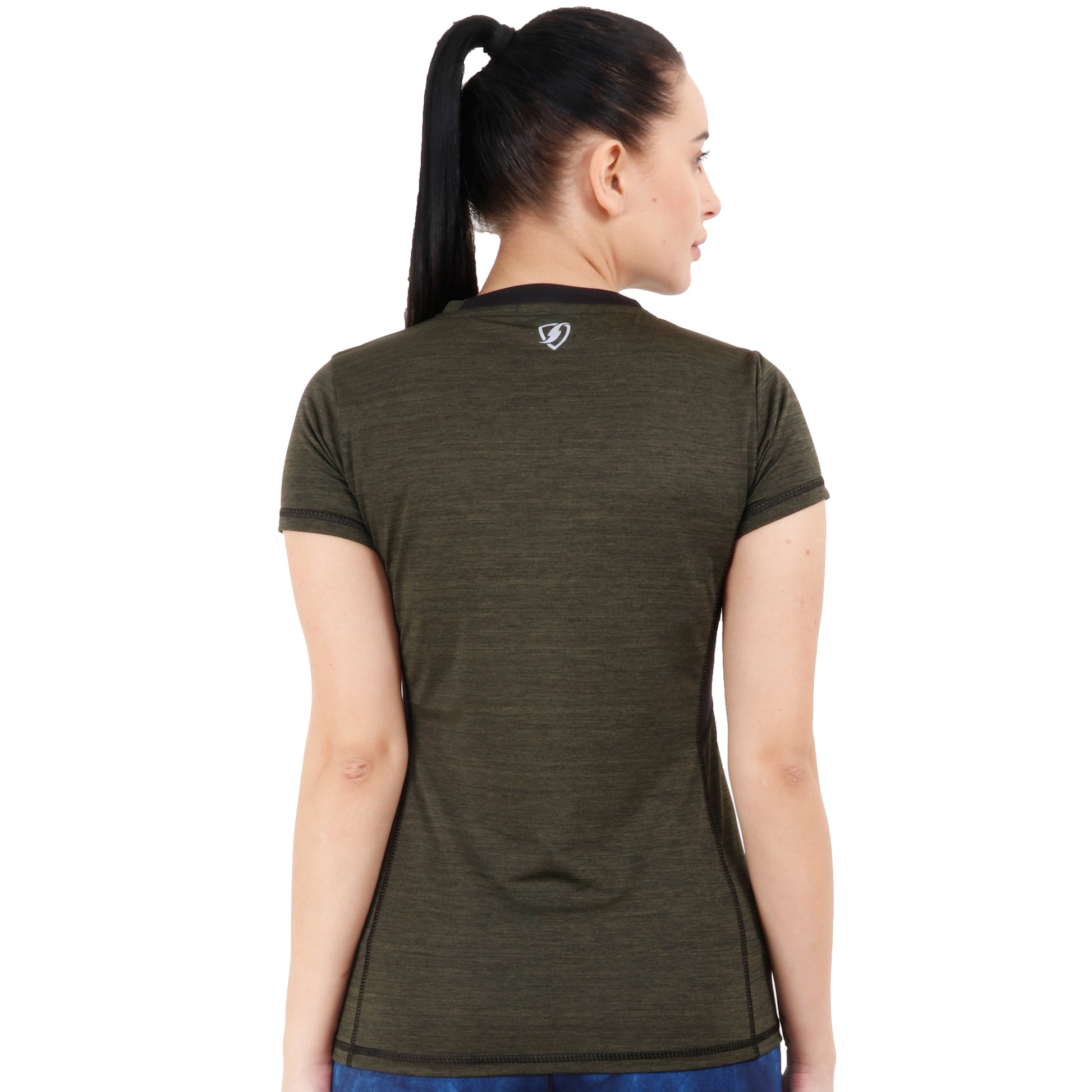 Womens Explore Tshirt (Olive) - skulptz