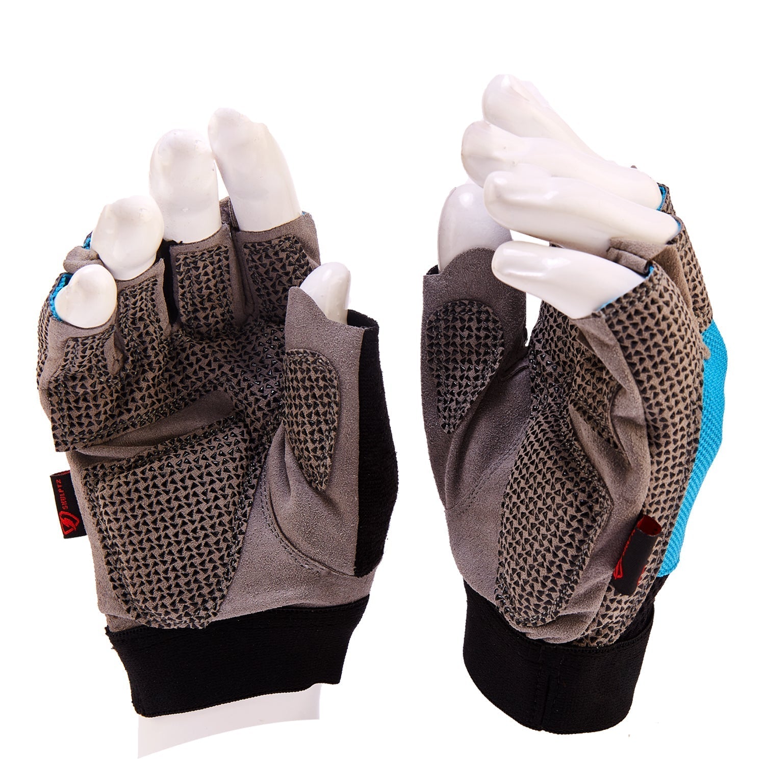 Razor Series Gloves Blue - skulptz