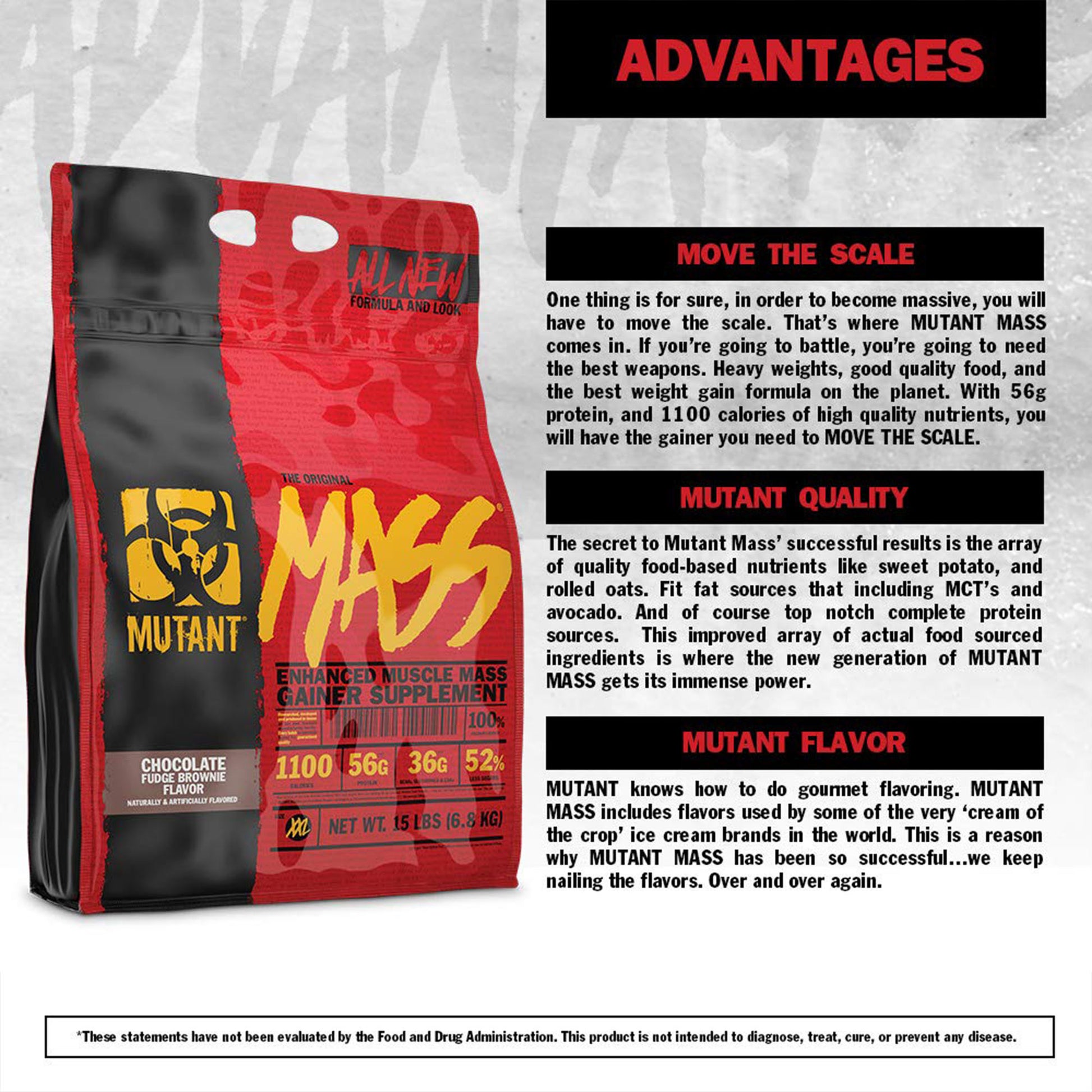 Mutant Muscle Mass Gainer 5 lb - skulptz
