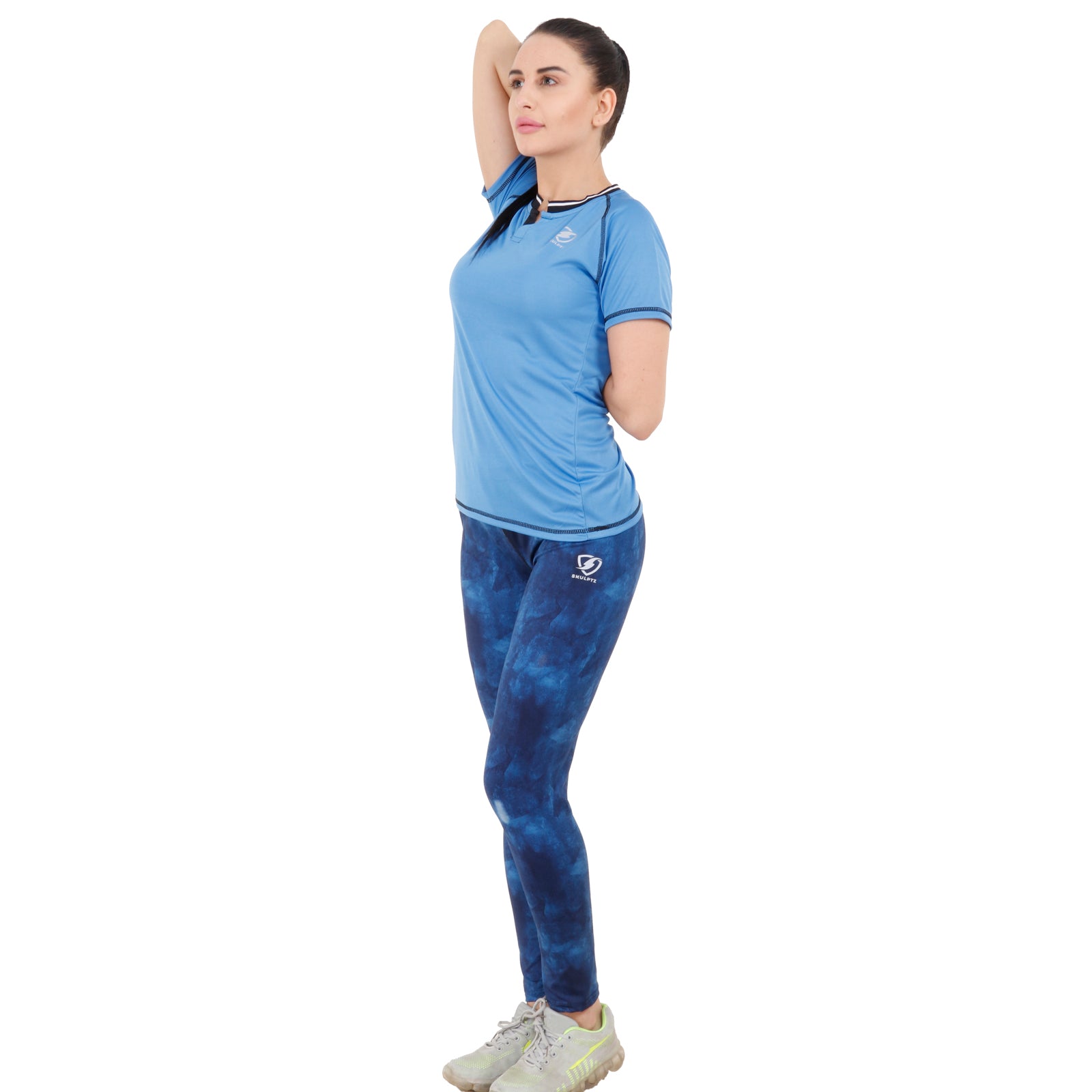 Womens Prime Tshirt (Blue) - skulptz