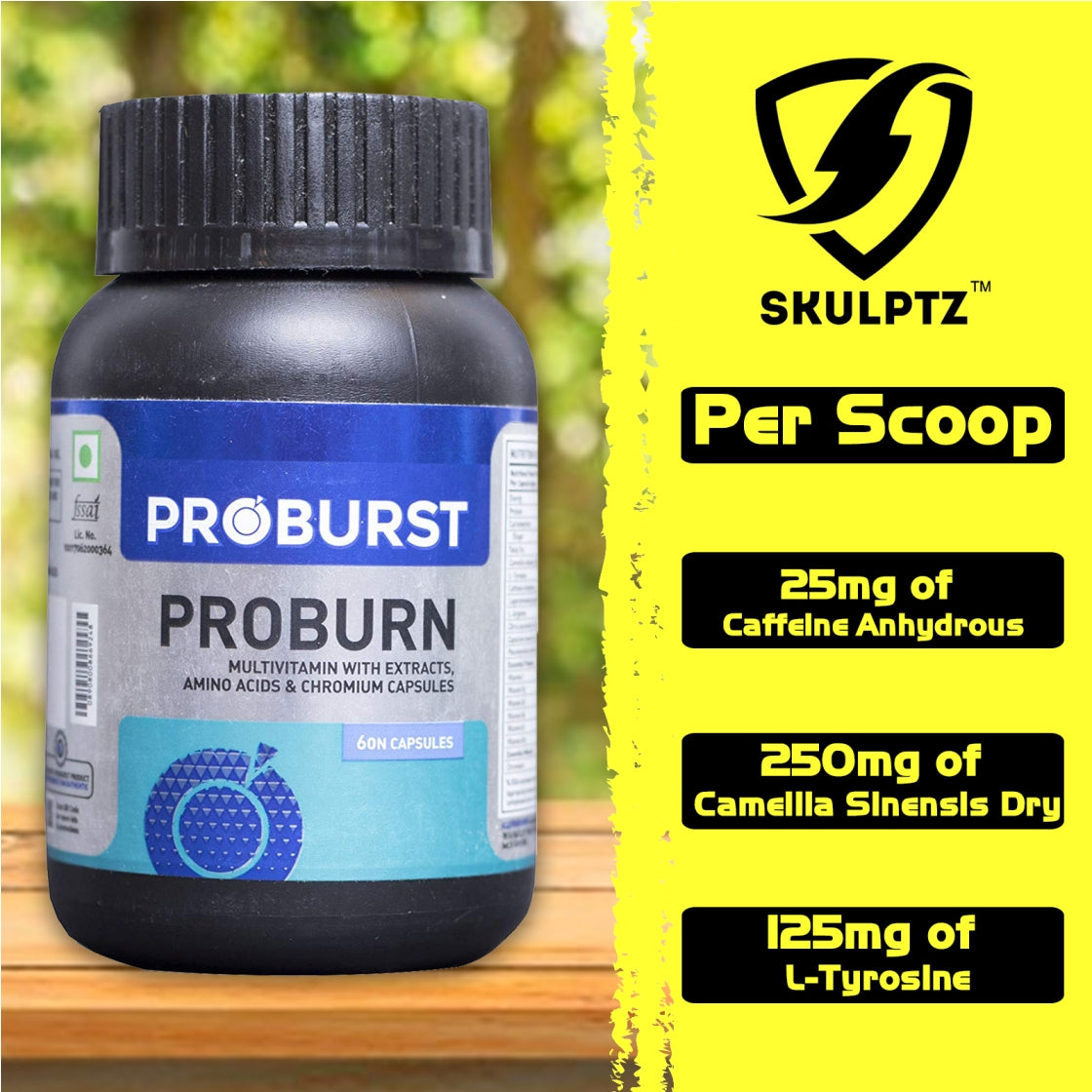 Proburst Proburn Fat Burner - skulptz