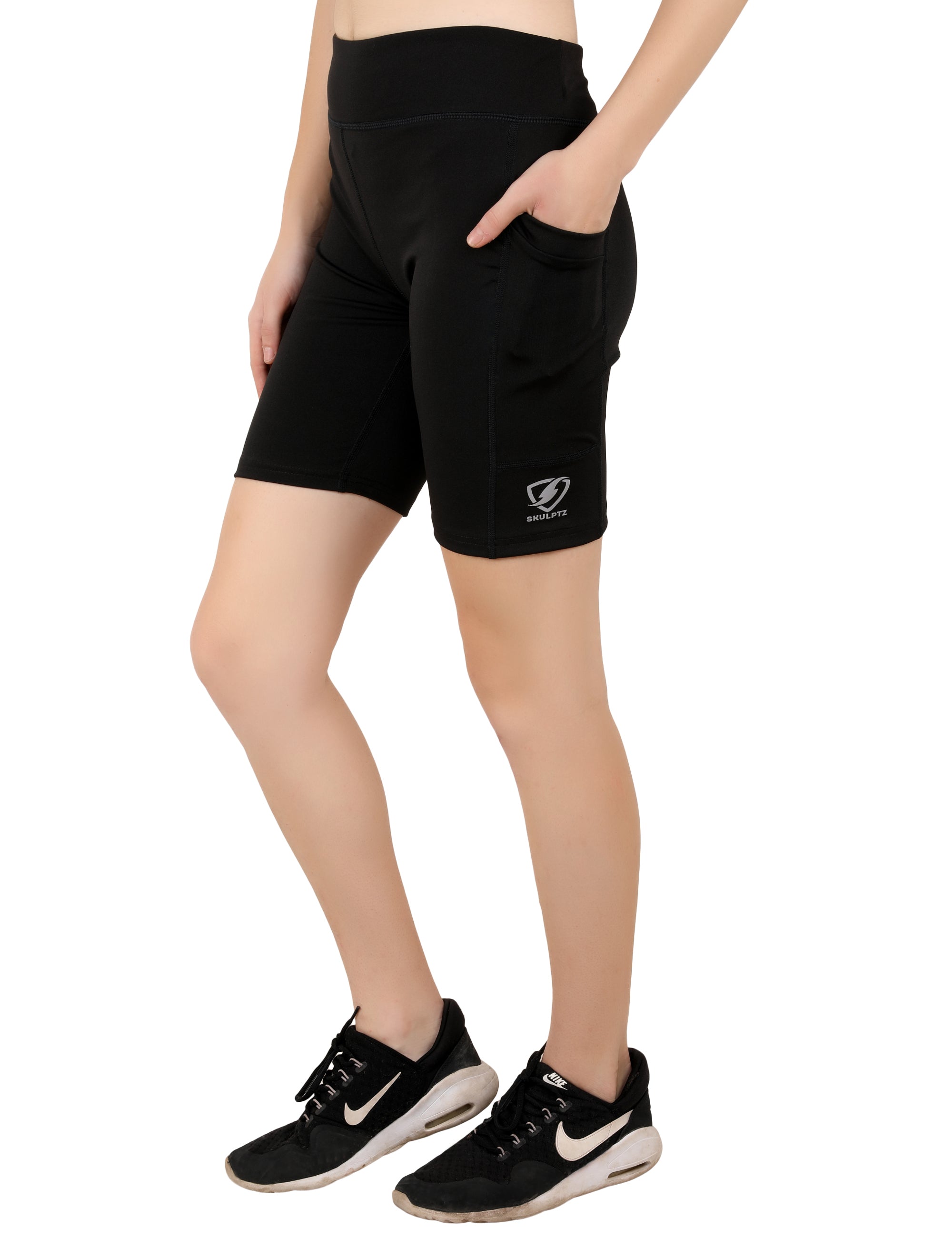 Nike cycling on sale shorts black
