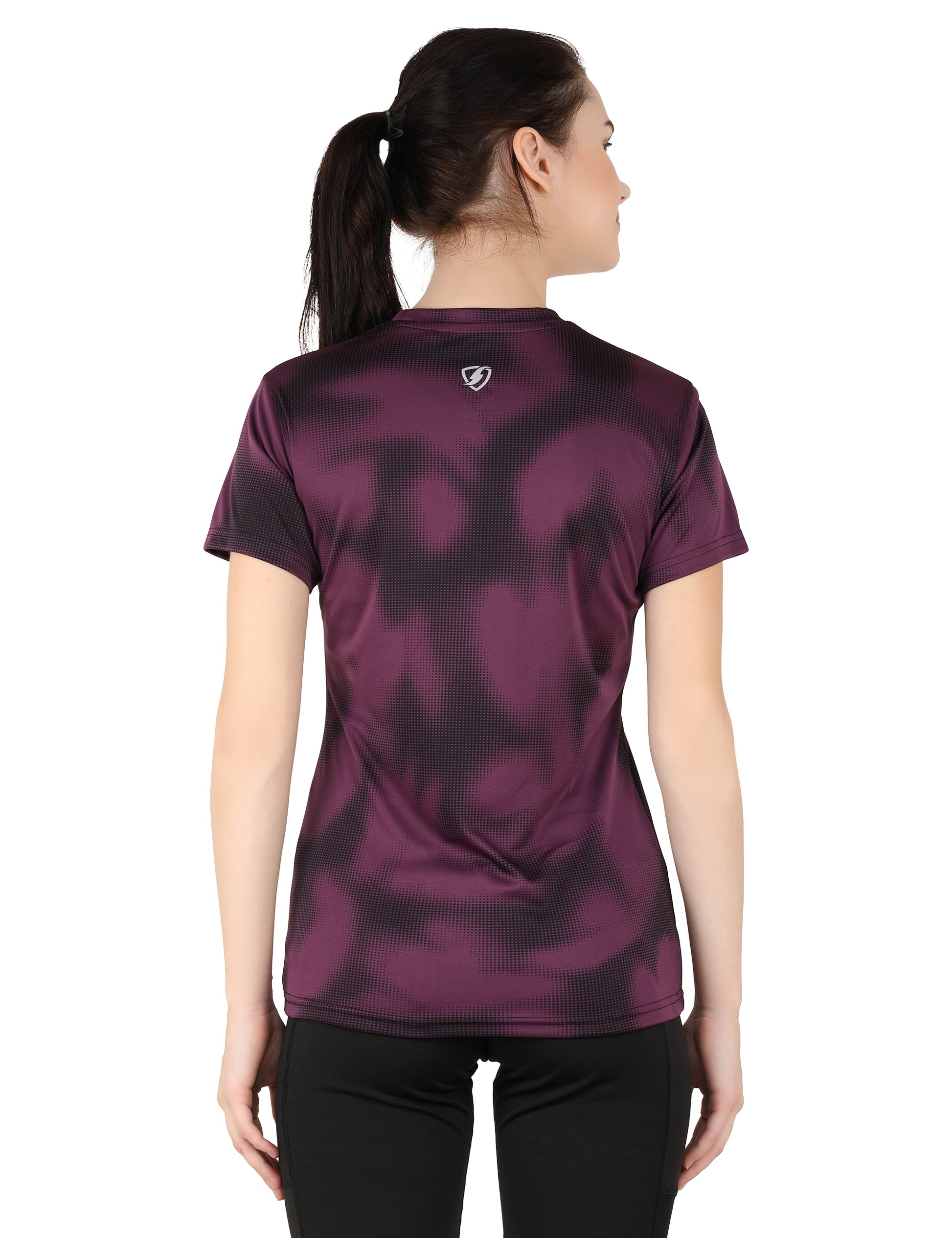 Womens Striking Tshirts (Purple) - skulptz