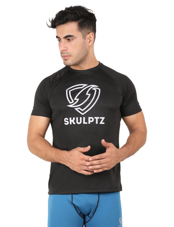 Mens Block Tshirt (Black)