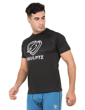 Mens Block Tshirt (Black)