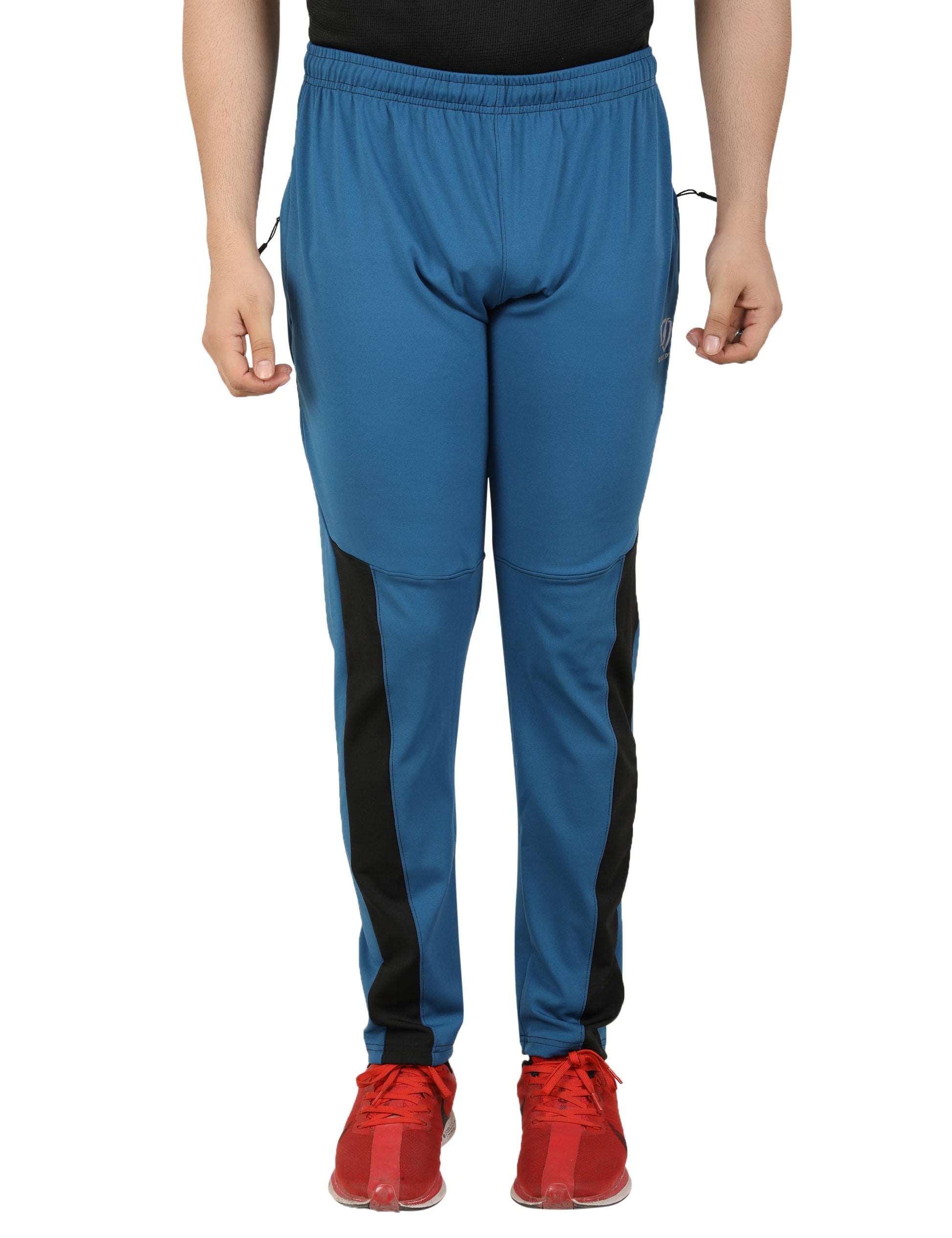 Mens Sonic Blue Track Pants - skulptz