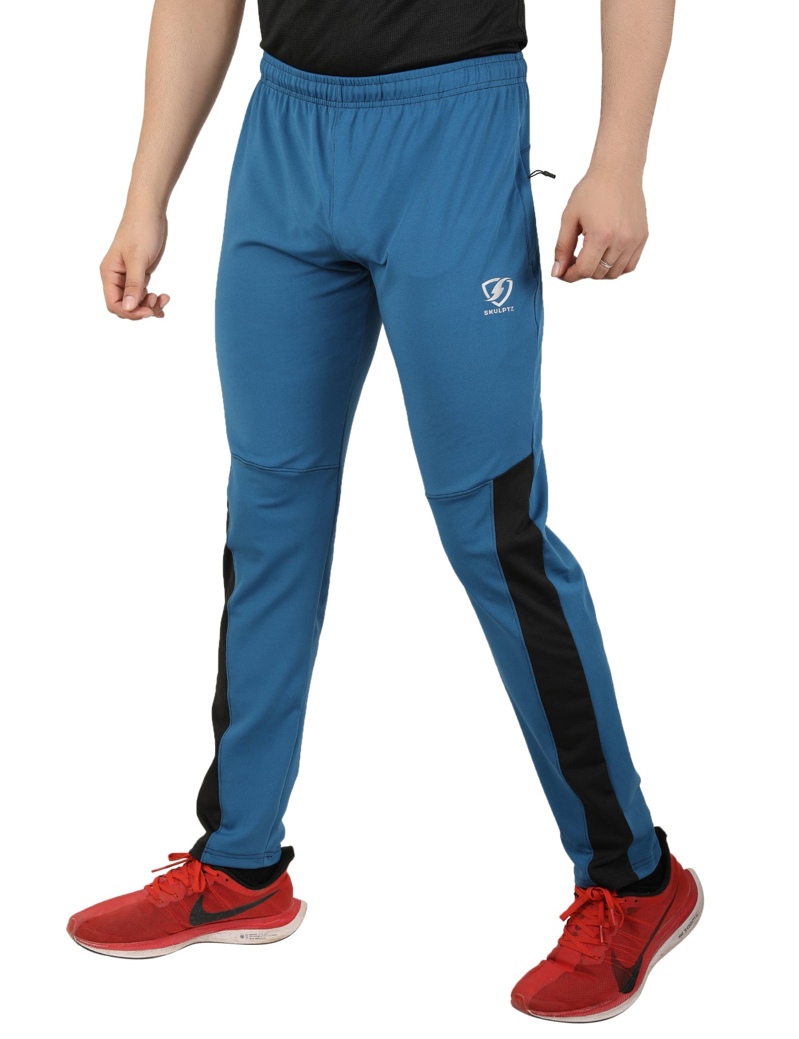 Mens Sonic Blue Track Pants - skulptz