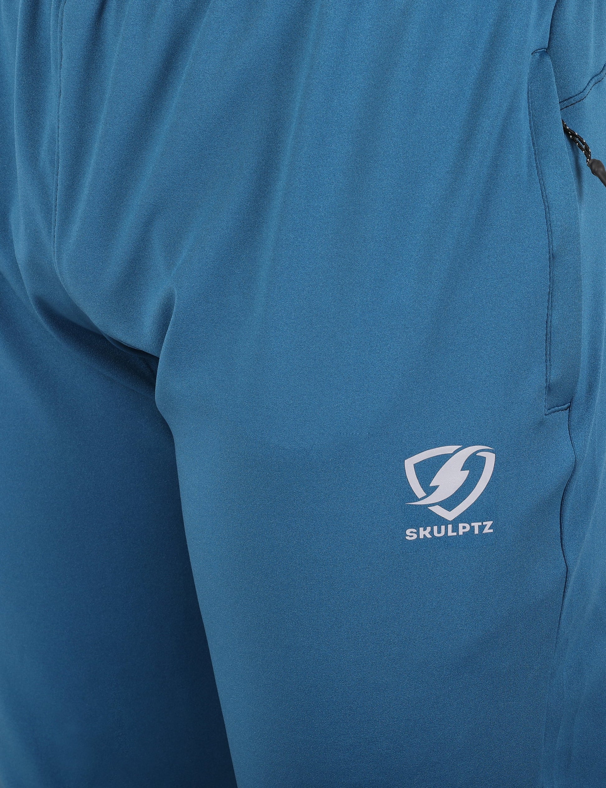 Mens Sonic Blue Track Pants - skulptz