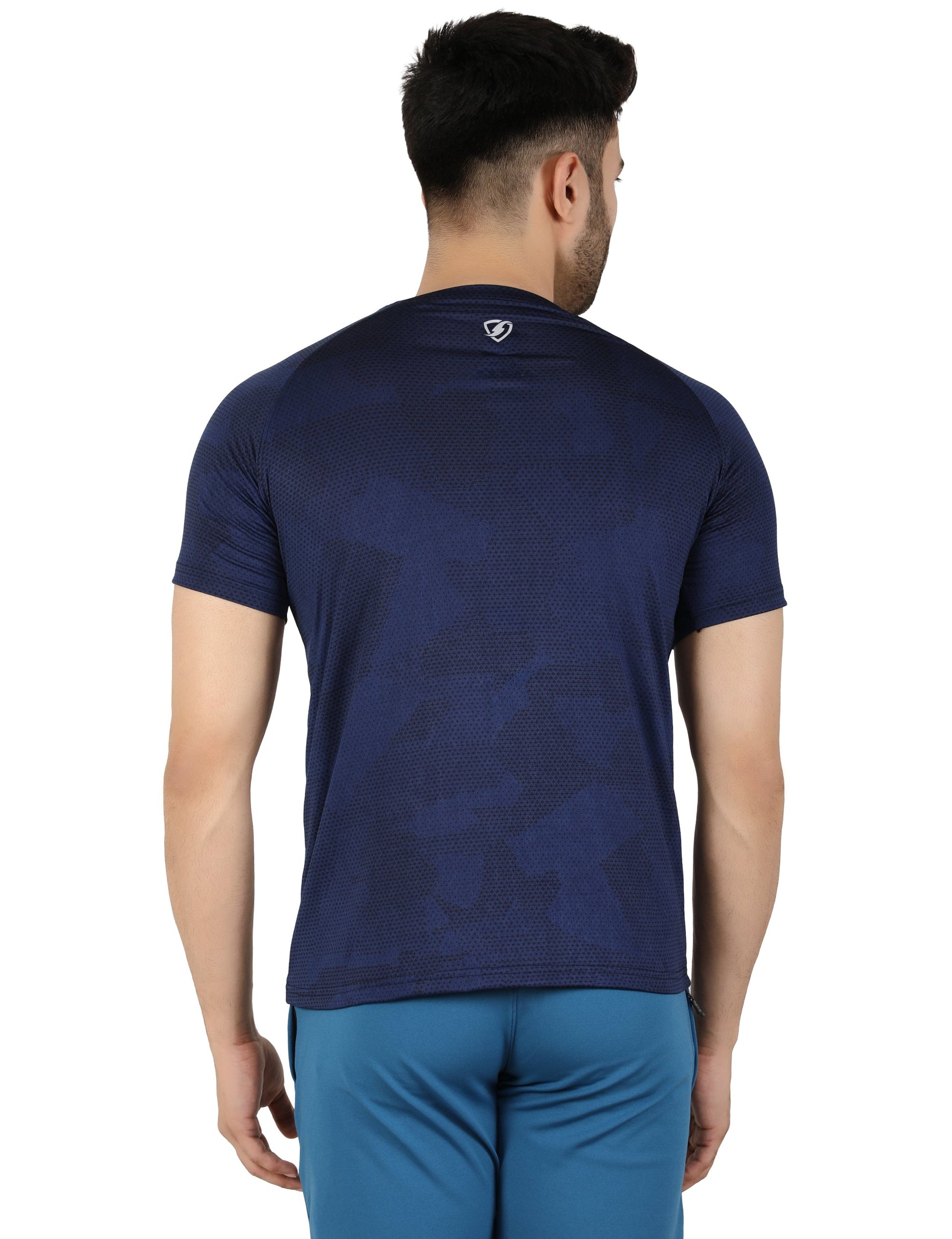 Mens Milkyway Tshirt (Blue) - skulptz