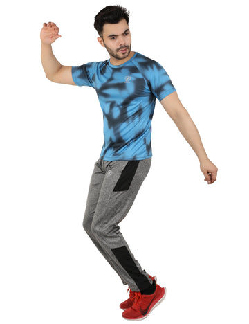 Mens Andromeda Tshirt ( Blue) - skulptz