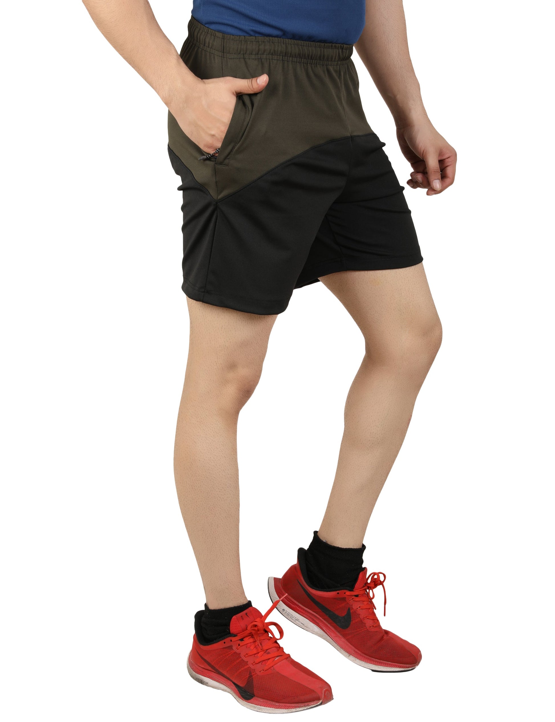 Mens Sonic Shorts (Olive) - skulptz