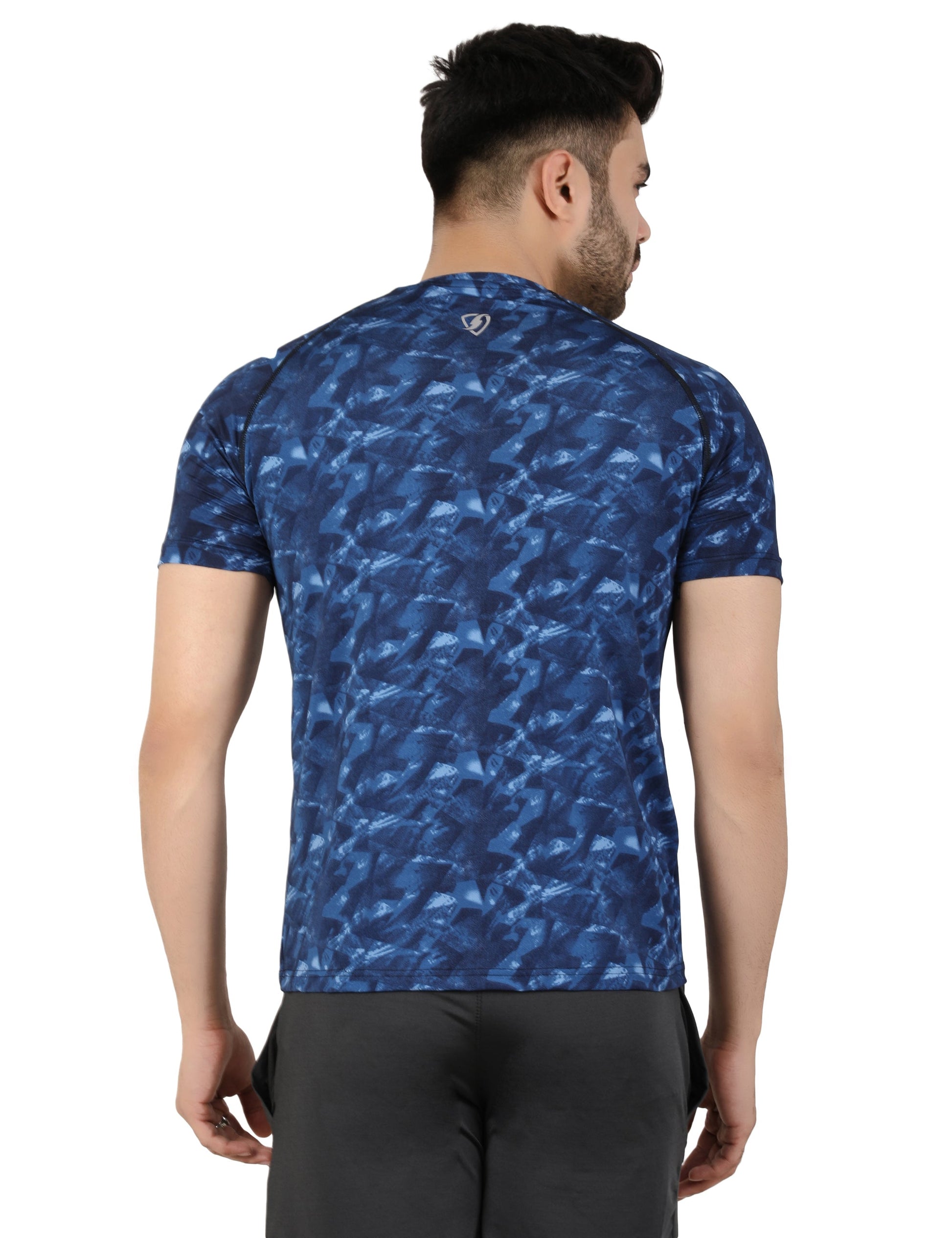 Mens Quantum Tshirt (Blue) - skulptz