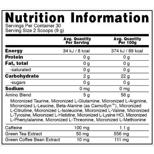 Optimum Nutrition (ON) Amino Energy 0.6 lb - skulptz