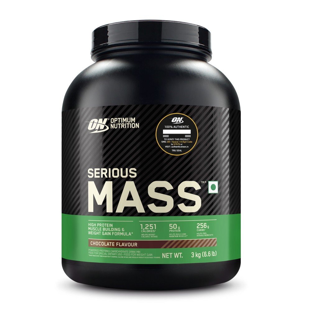 Optimum Nutrition (ON) Serious Mass Weight Gainer Powder 3Kg / 6.6lb