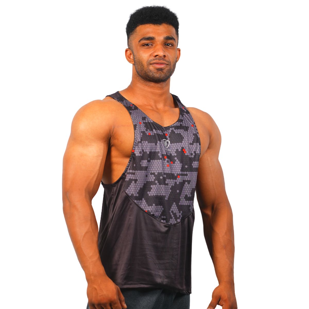 Mens Energy Stringer (Black) - skulptz