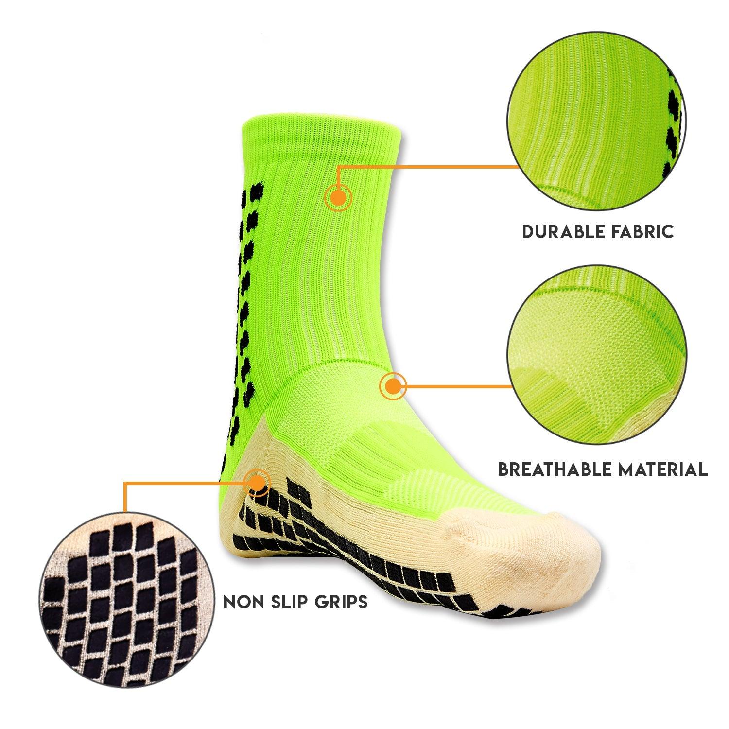 Anti Skid Socks (Green) - skulptz