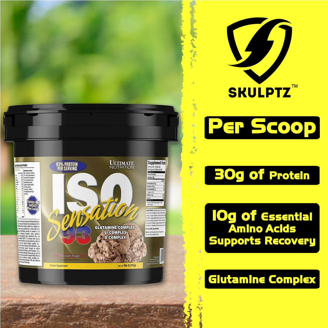 Ultimate Nutrition ISO Sensation 5 lb - skulptz