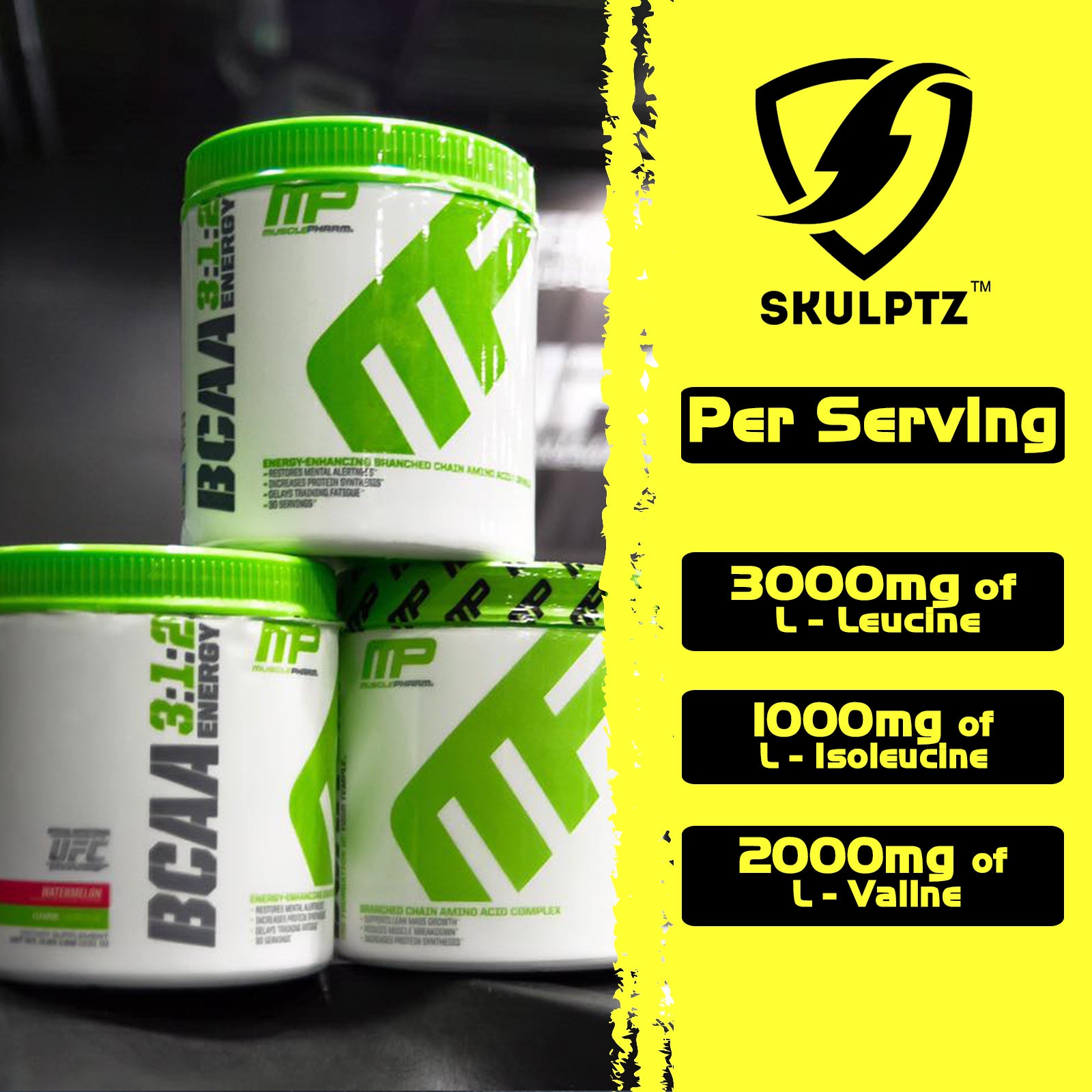 MusclePharm BCAA Essentials 30 servings - skulptz