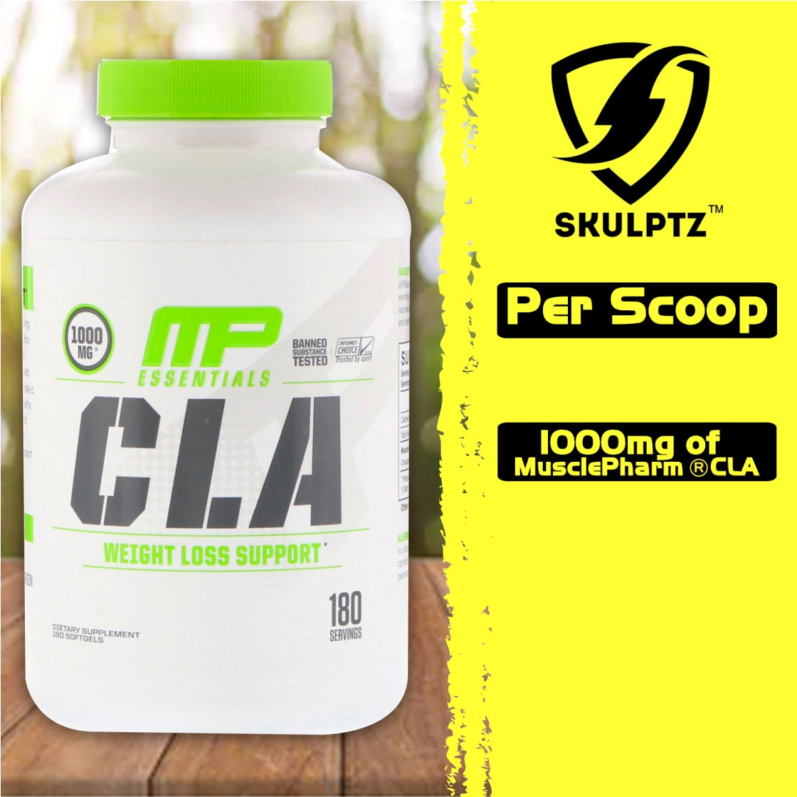 Musclepharm CLA Core 180 - skulptz