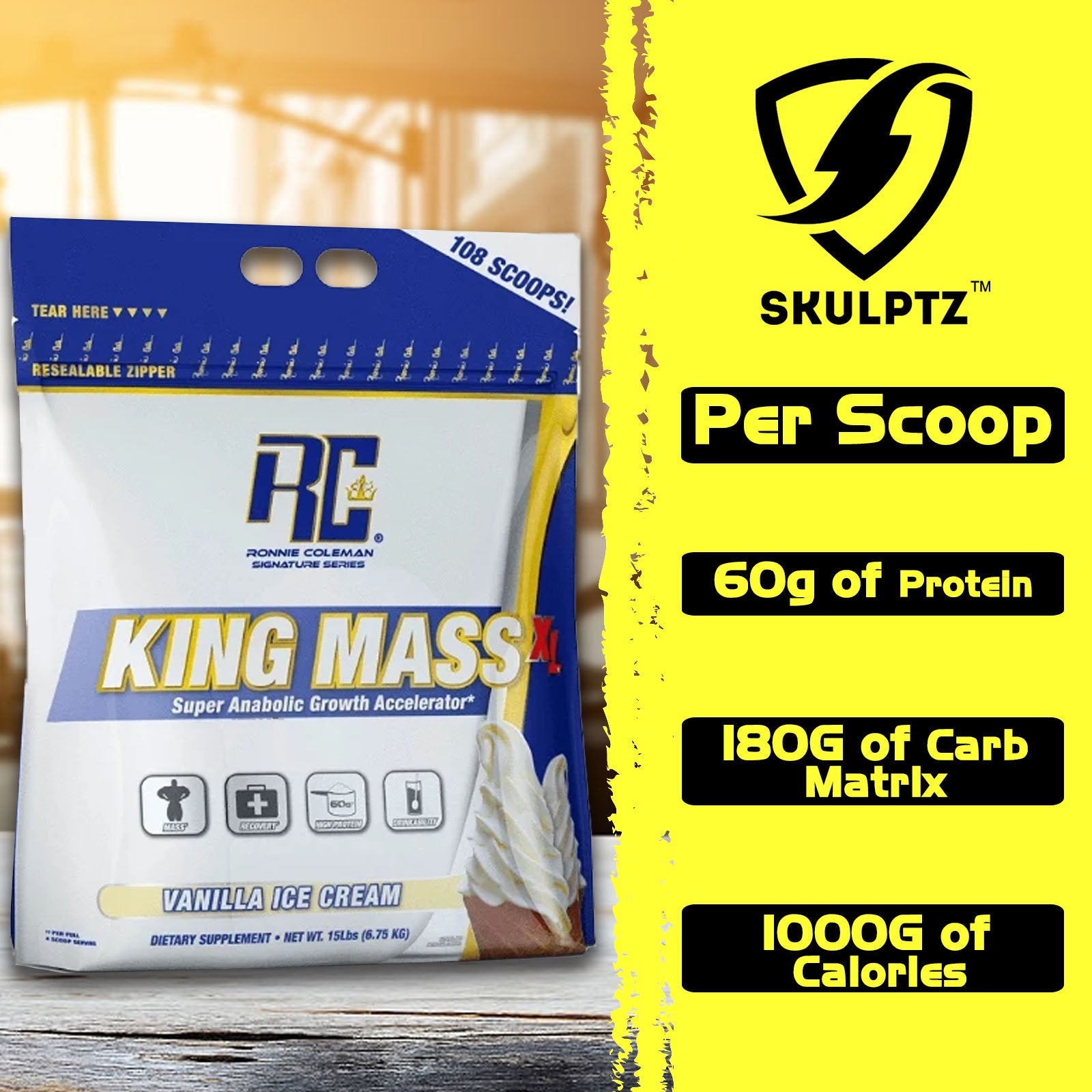 Ronnie Coleman King Mass 15 lb - skulptz