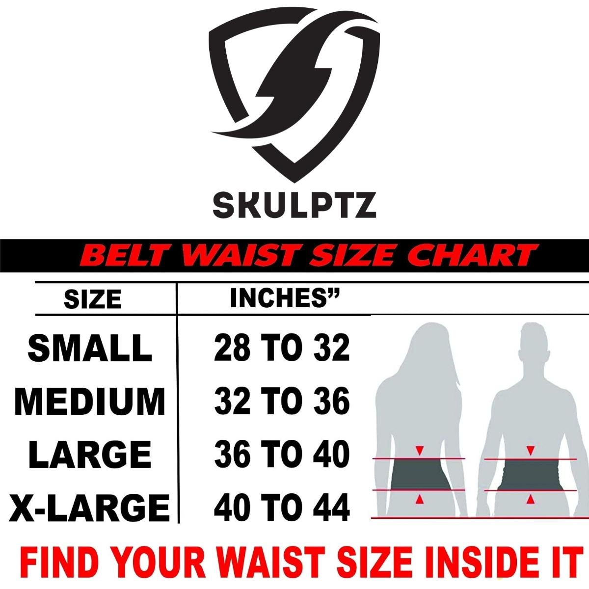 Weightlifting & Powerlifting belt 6mm black - skulptz