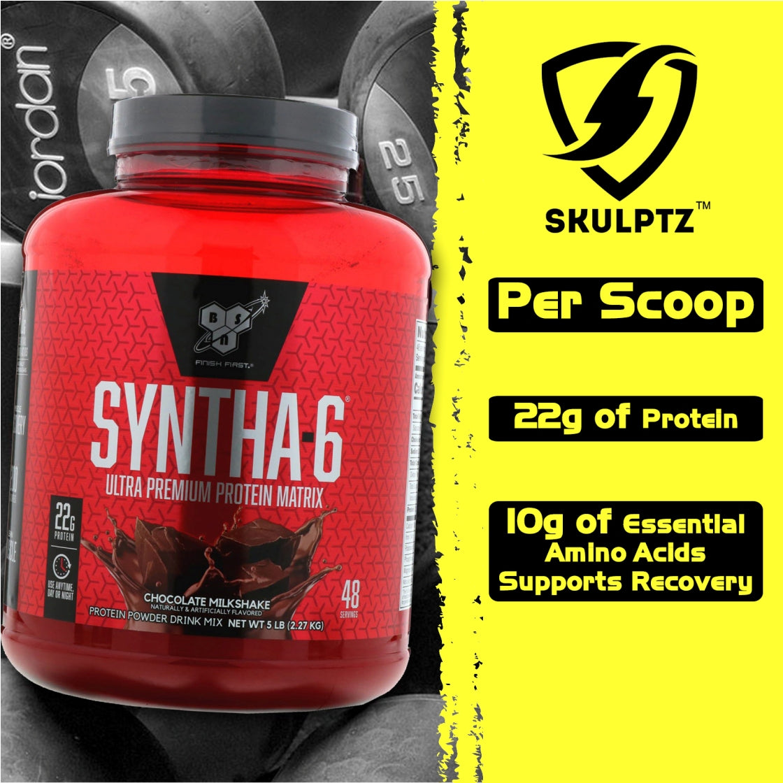 BSN Syntha-6 Whey Protein - skulptz