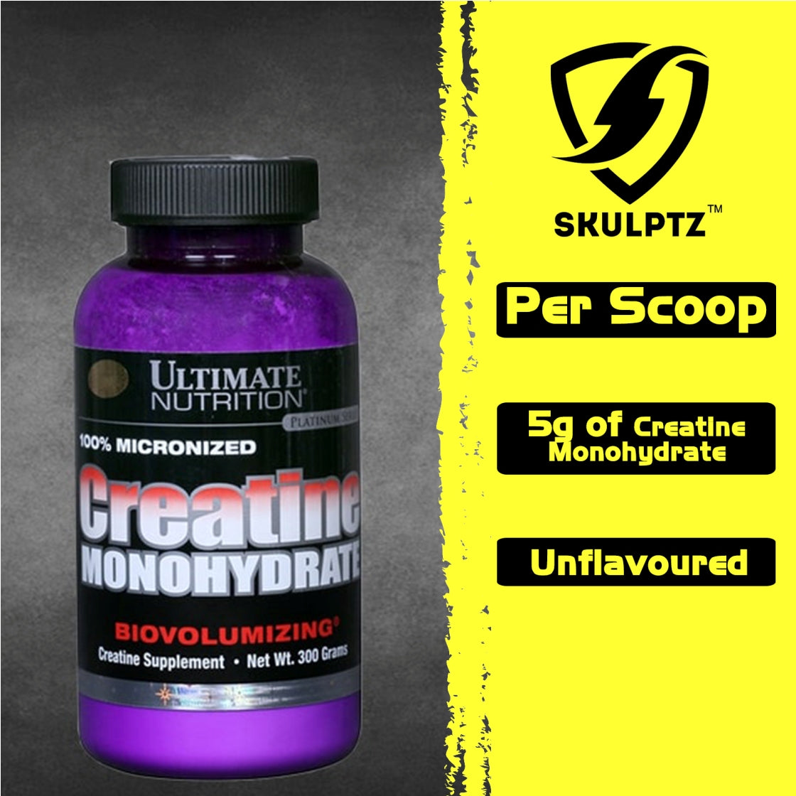 Ultimate Nutrition 100% Micronized Creatine Monohydrate - skulptz