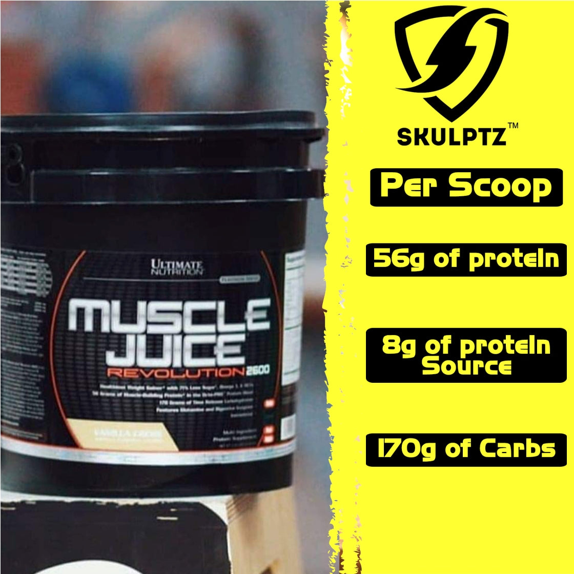 Ultimate Nutrition Muscle Juice Revolution 2600 11 lb - skulptz