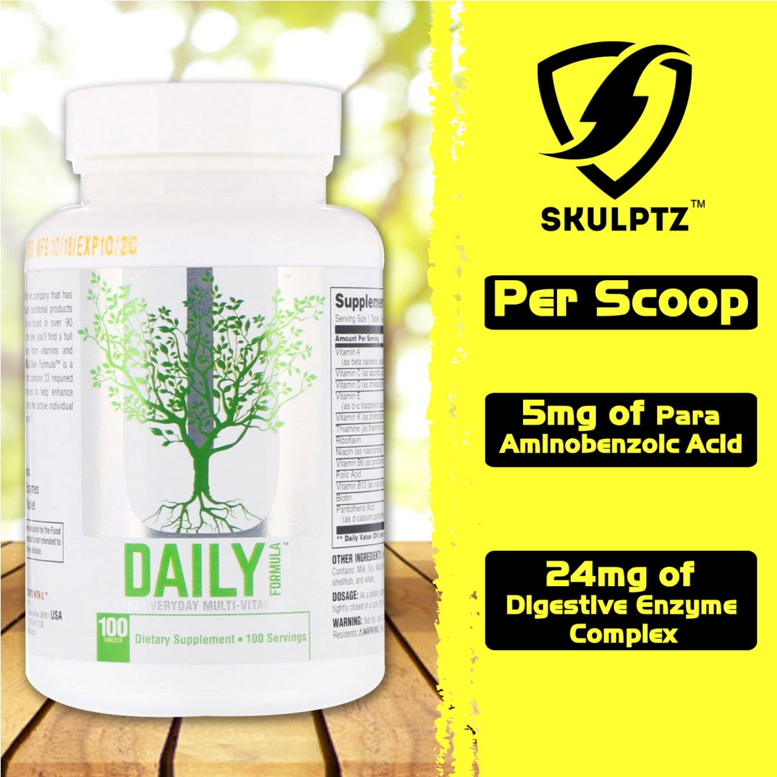 Universal Nutrition Daily Formula Clearance (Near Expiry) - skulptz